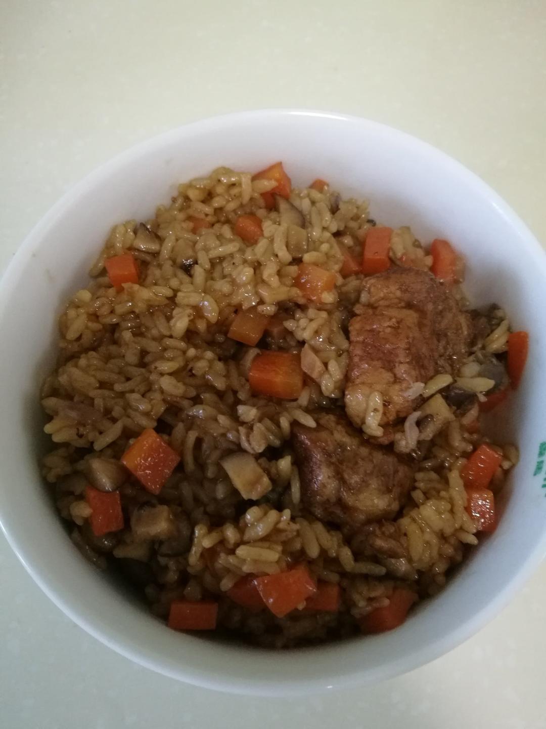 香菇排骨饭