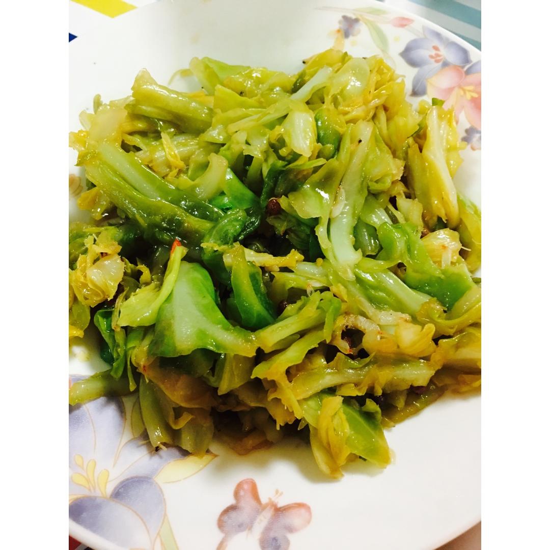 炝炒包心菜