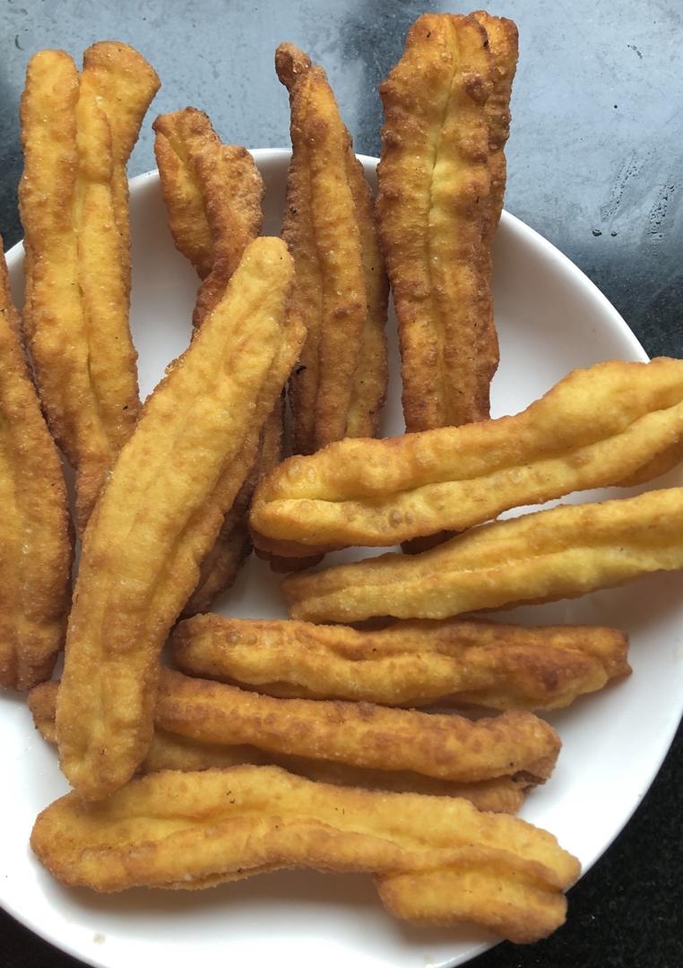 快手早餐～自制油条（酵母版，不含泡打粉、膨松剂）