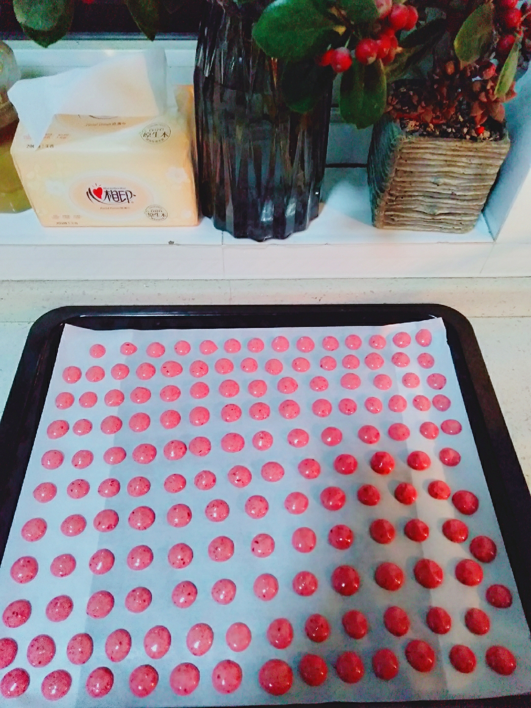 火龙果溶豆的做法 步骤11