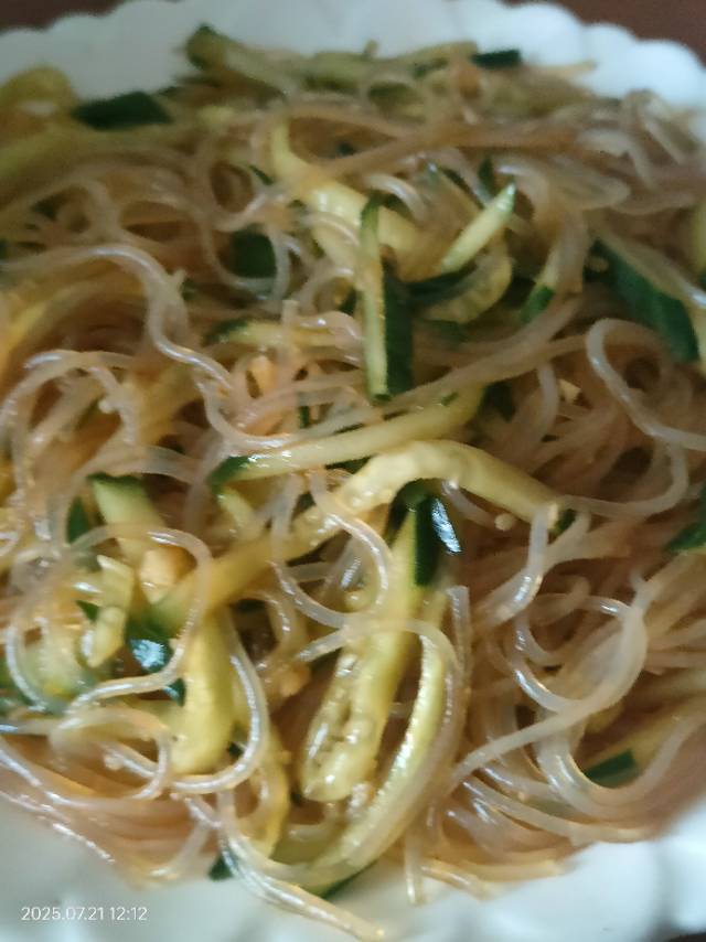简易版凉拌粉丝