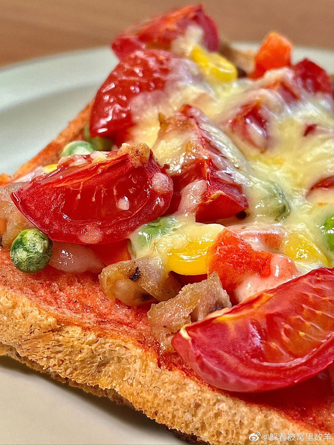 一人份吐司披萨【最好吃的披萨·快手营养早餐】