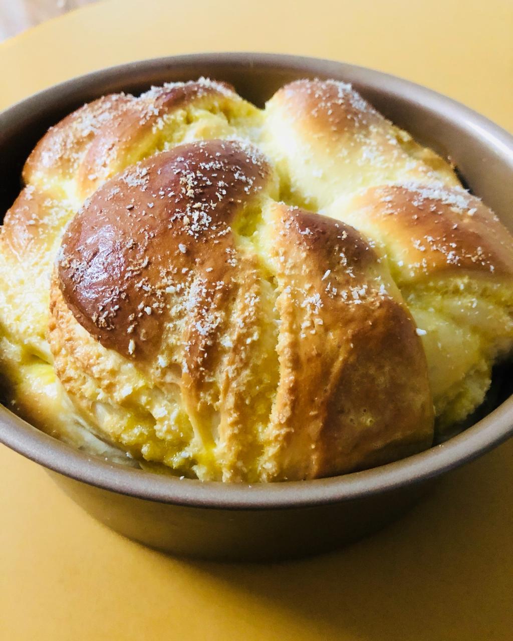 入门级不用揉出膜的手撕紫薯面包无黄油版