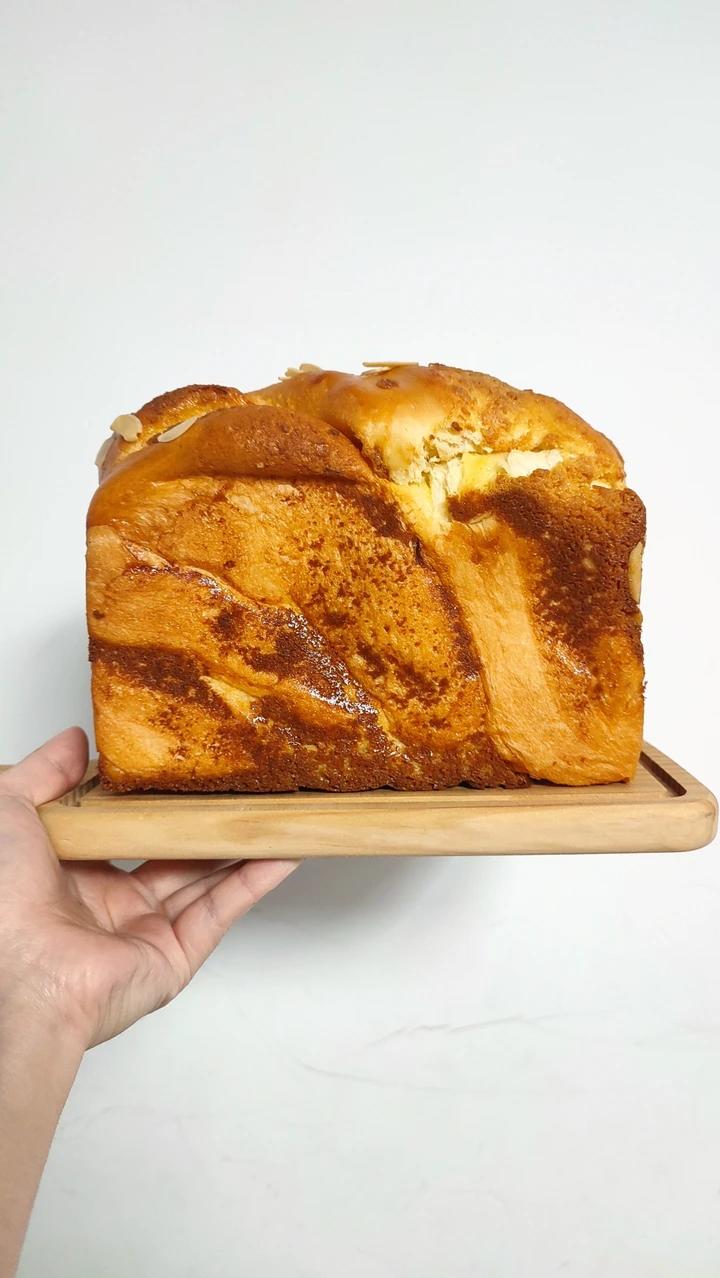 绝配の蜜豆奶酥吐司