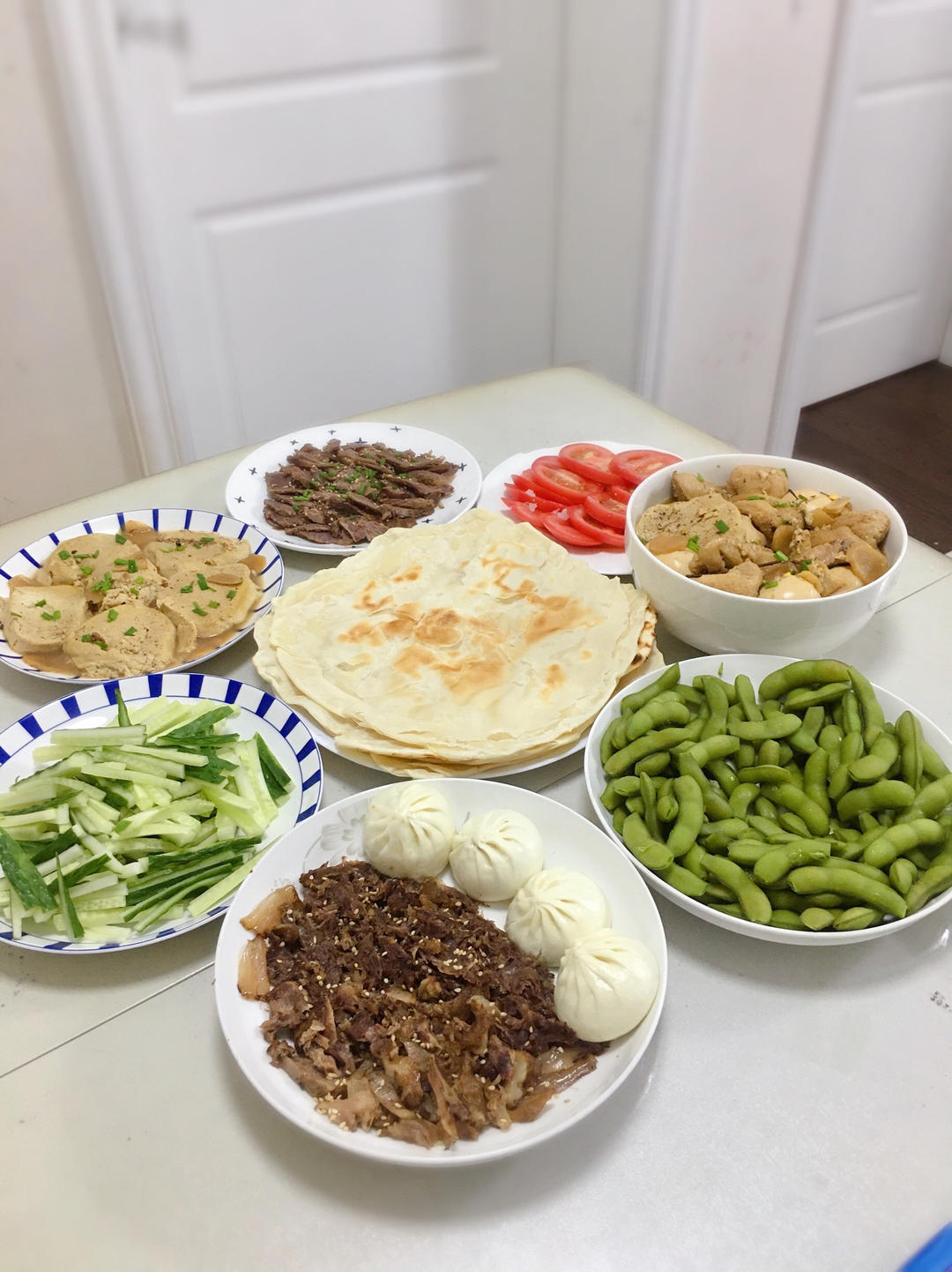 专门用来炒饼的家常饼