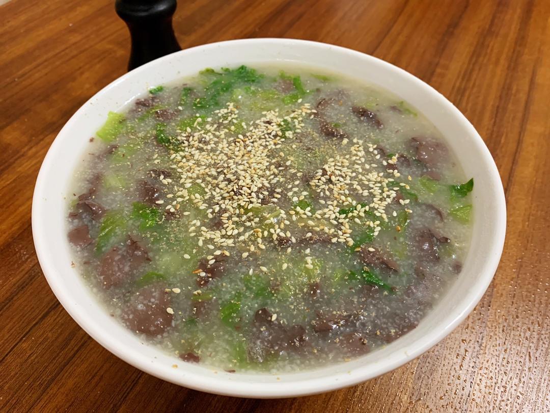 粤风味·生菜猪红粥