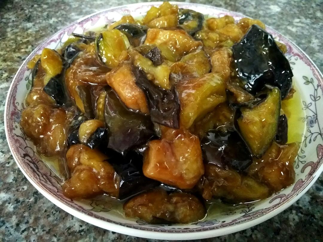 溜肉段烧茄子（东北硬菜呀哈哈）