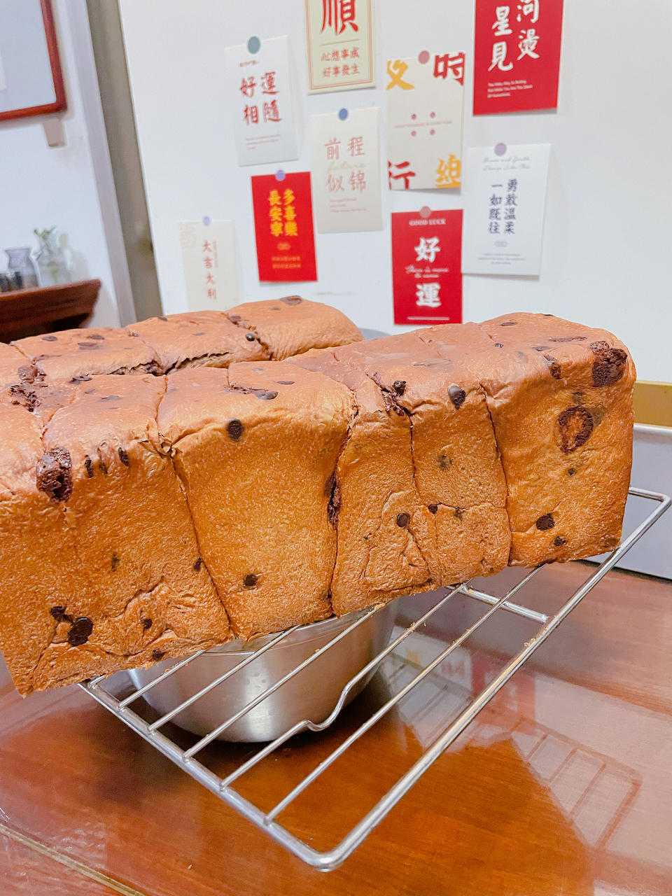 好吃到翘jiojio的巧克力生吐司
