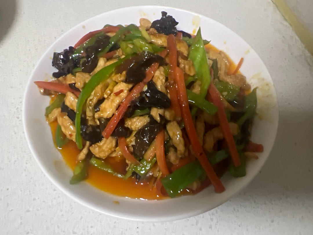 超级下饭鱼香肉丝（不辣版）