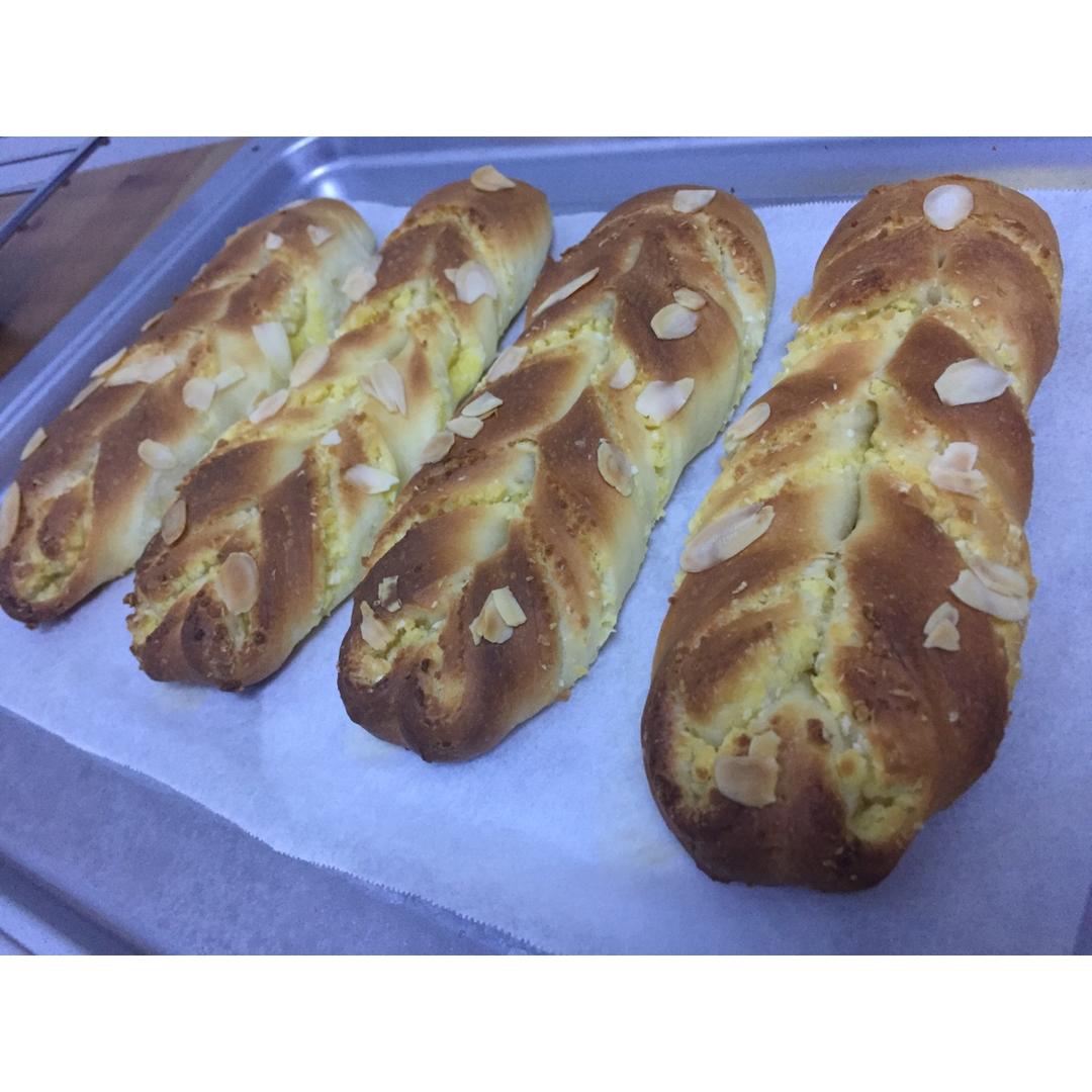 奶黄面包条（汤种法）