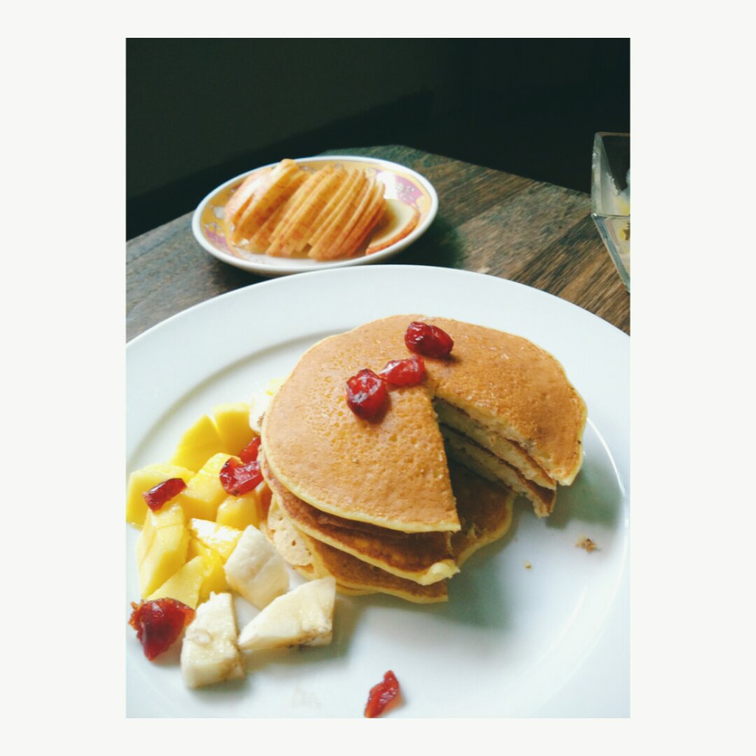 香蕉松饼