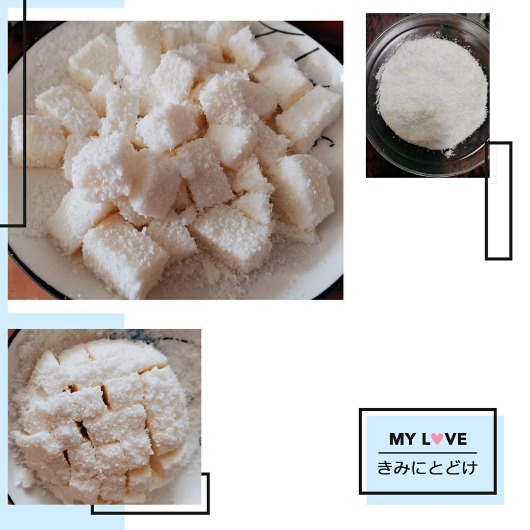 椰蓉牛奶小方-无淡奶油健康低糖
