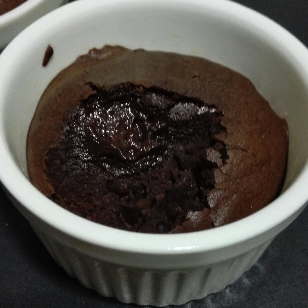 给妹子群的巧克力熔岩蛋糕