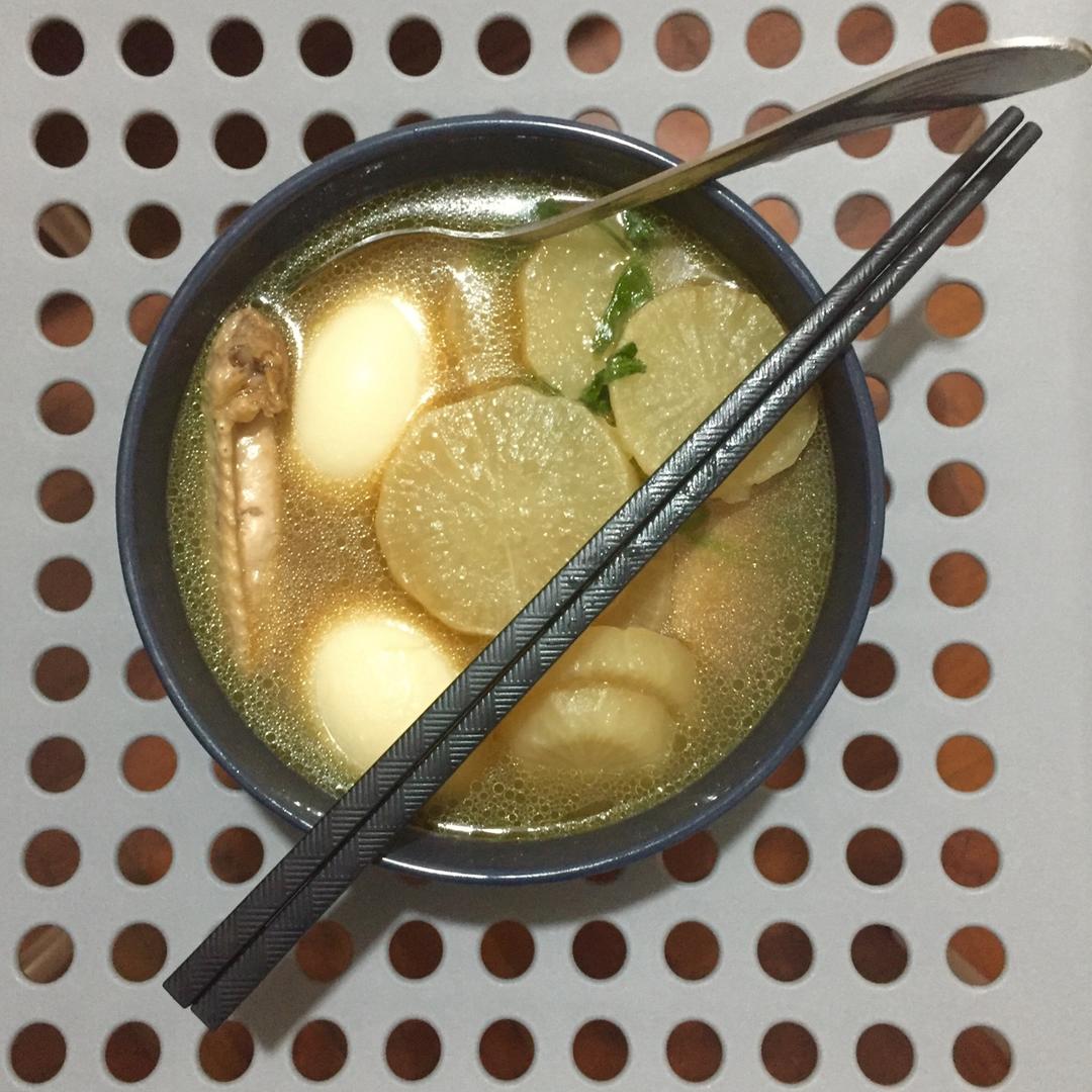 鸡翅萝卜煮物