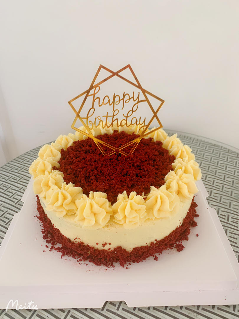 6寸红丝绒蛋糕（美国传统配方）