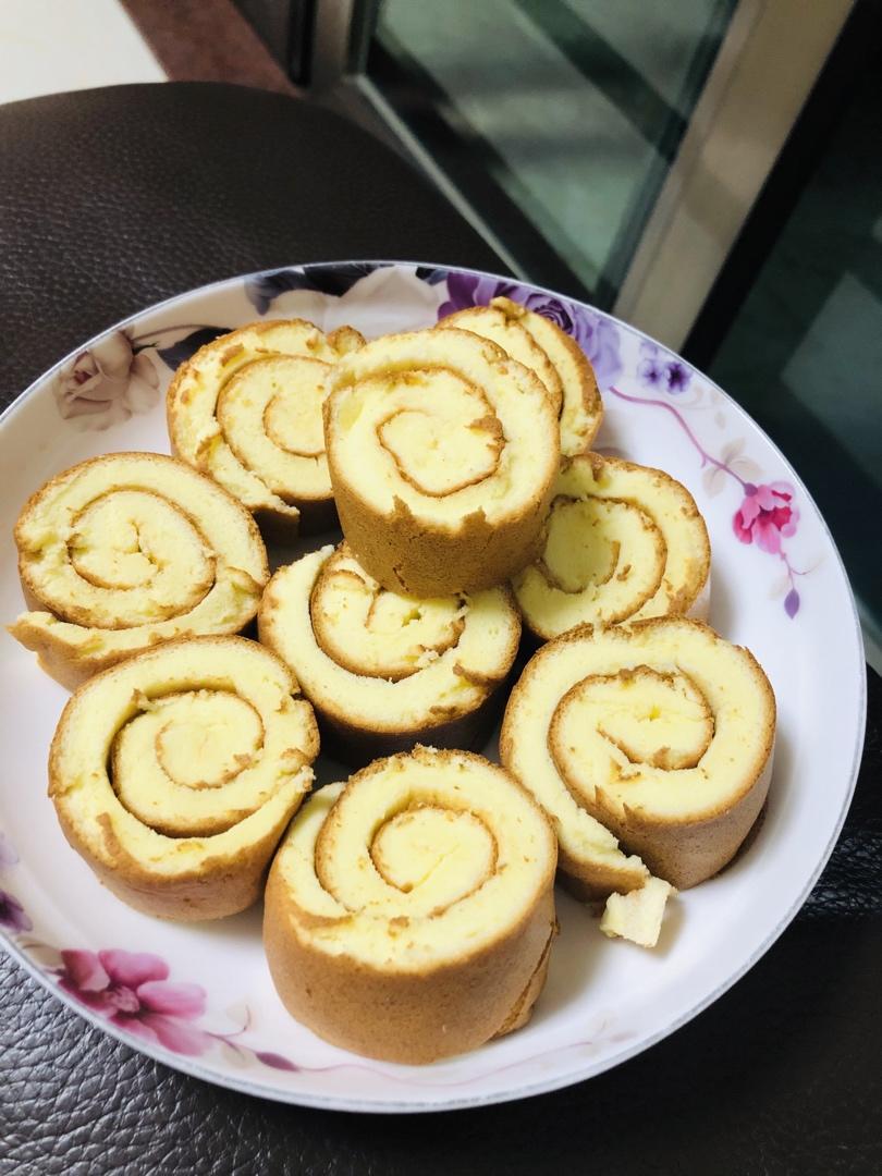 原味蛋糕卷(后蛋法)
