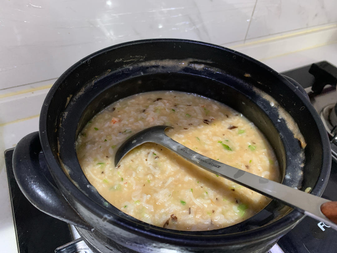 最正宗的潮汕海鲜粥-虾粥