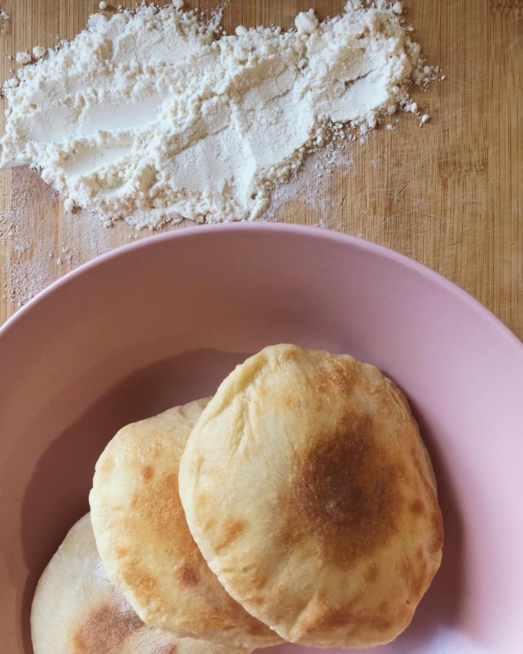 皮塔饼(pita bread）平底锅版本
