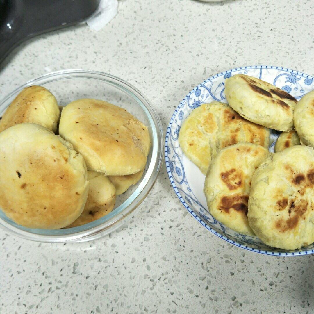 酥皮绿豆饼