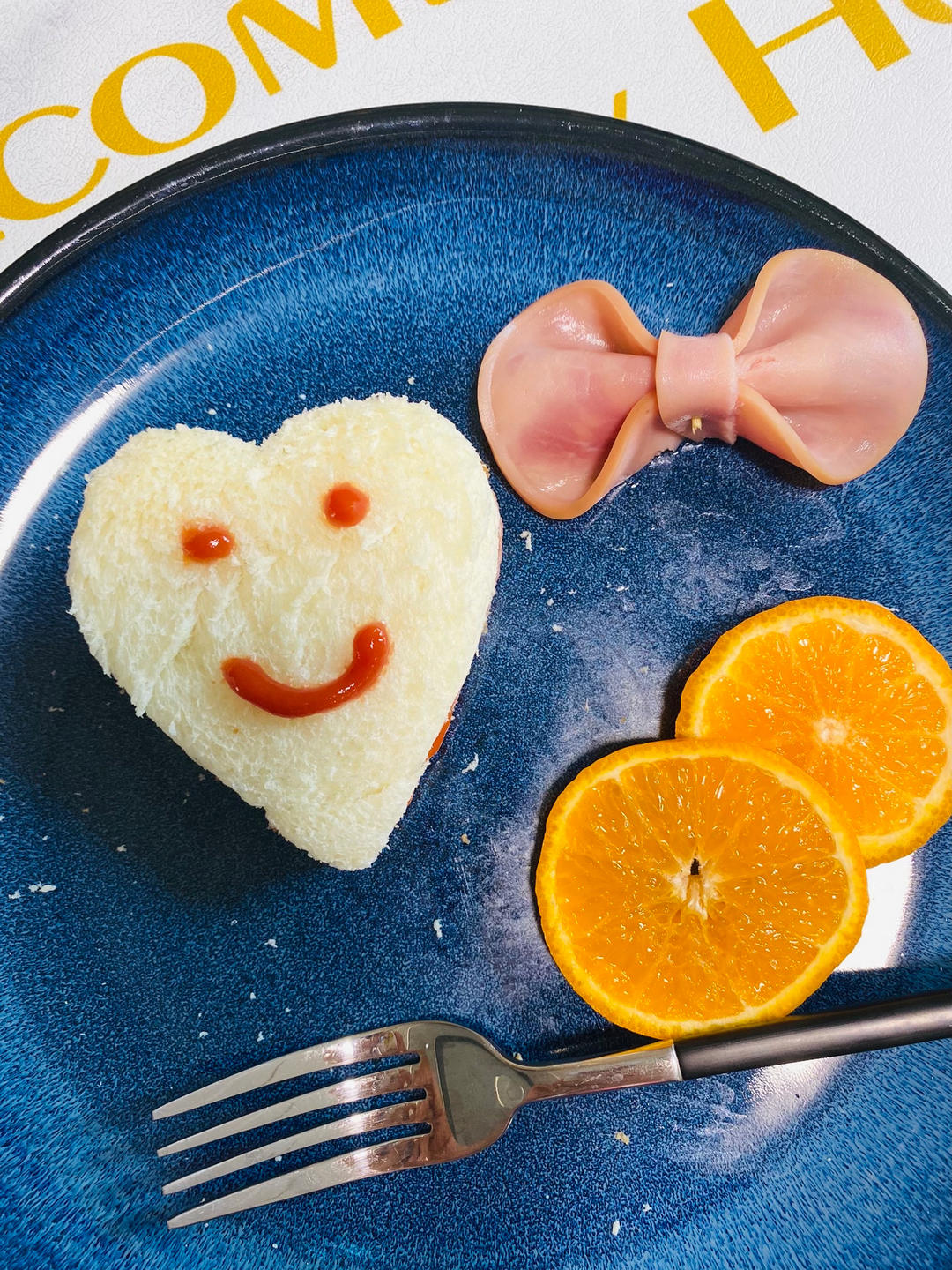 甜甜圈小熊三明治