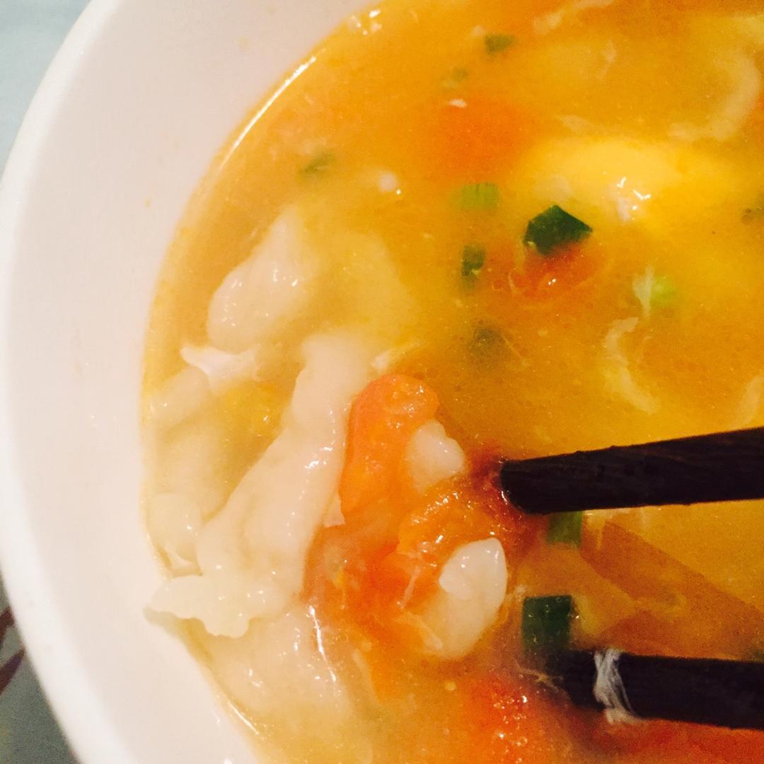 凉了也不会坨在一起的疙瘩汤