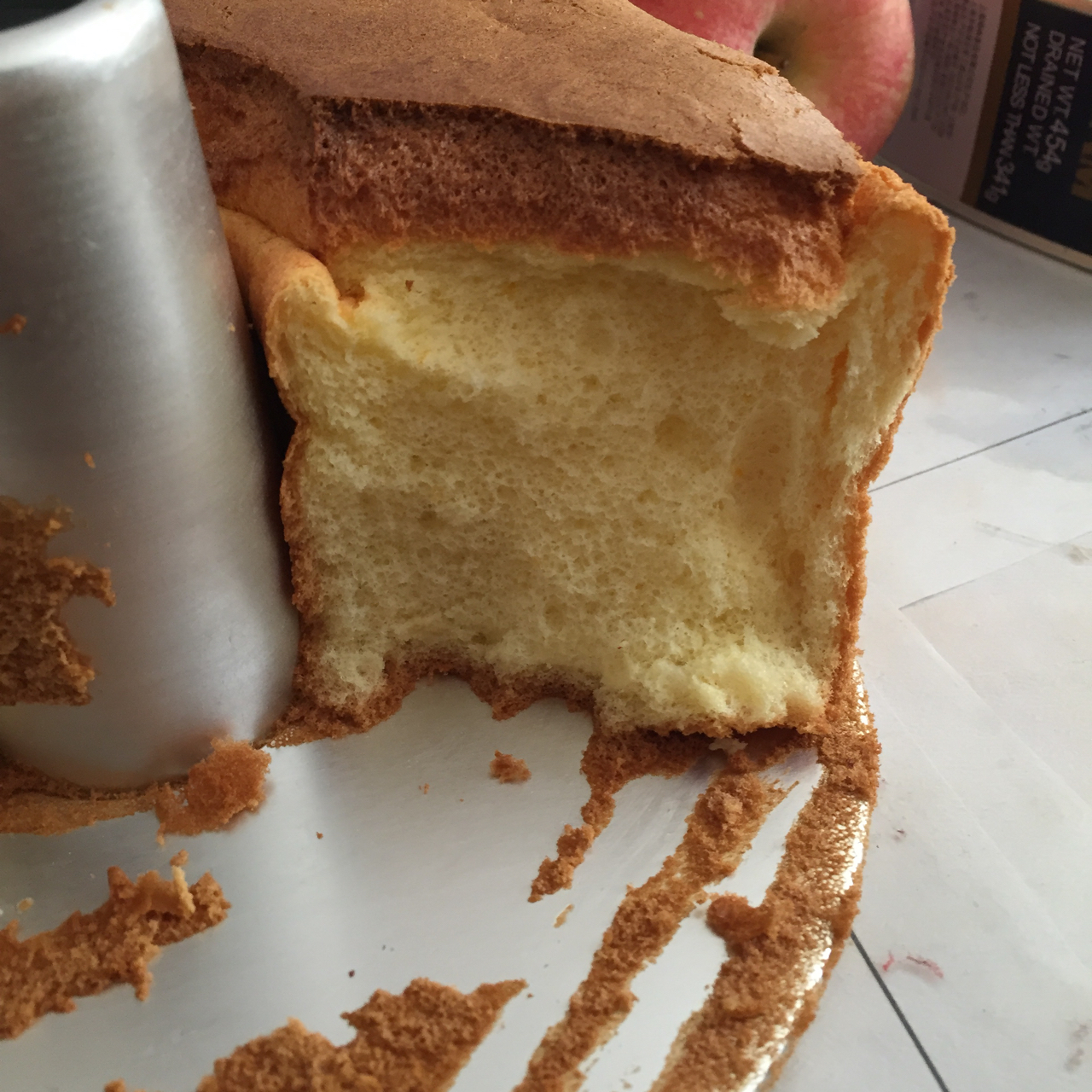 软嫩Q弹，橙香十足——香橙戚风