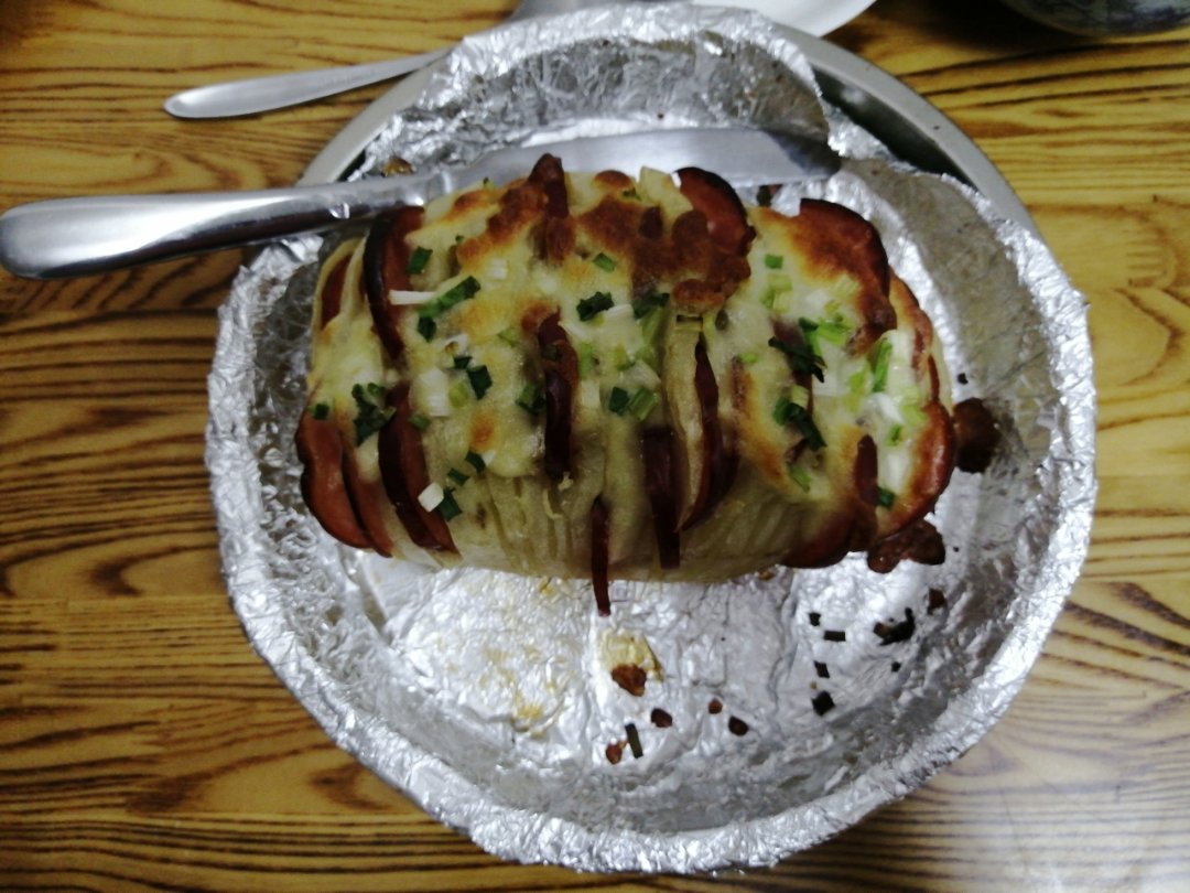 嵌入式烤箱食谱—烤风琴土豆