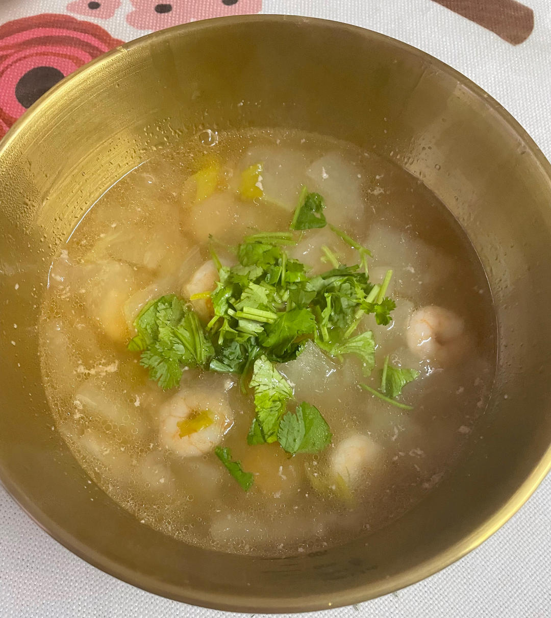 虾仁冬瓜汤