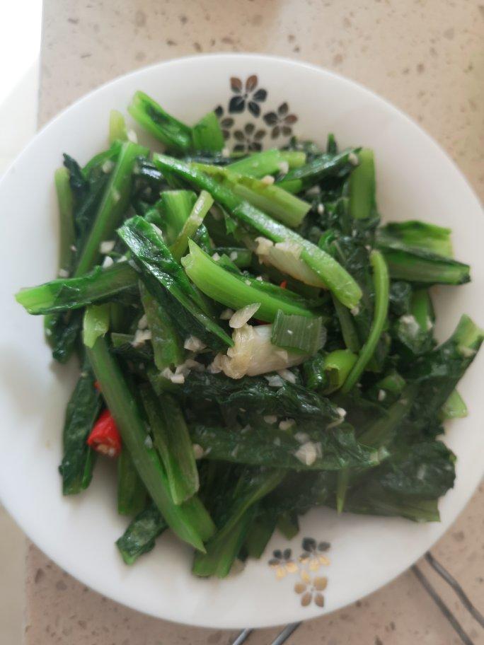 清炒莴笋叶