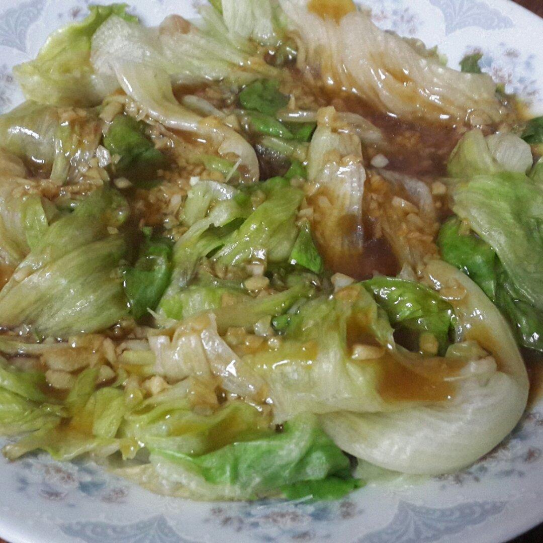 家常菜 蚝油生菜