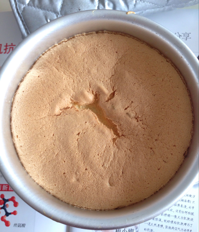 6寸戚风蛋糕（2蛋）