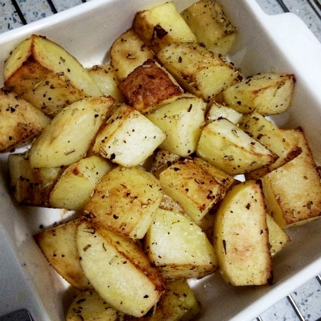 英国菜之放荡烤土豆fondant potato