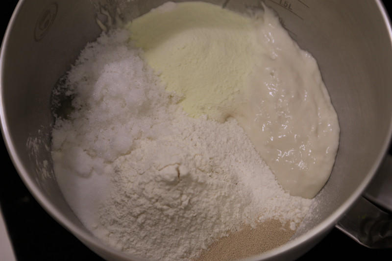 纯奶手撕吐司的做法 步骤1