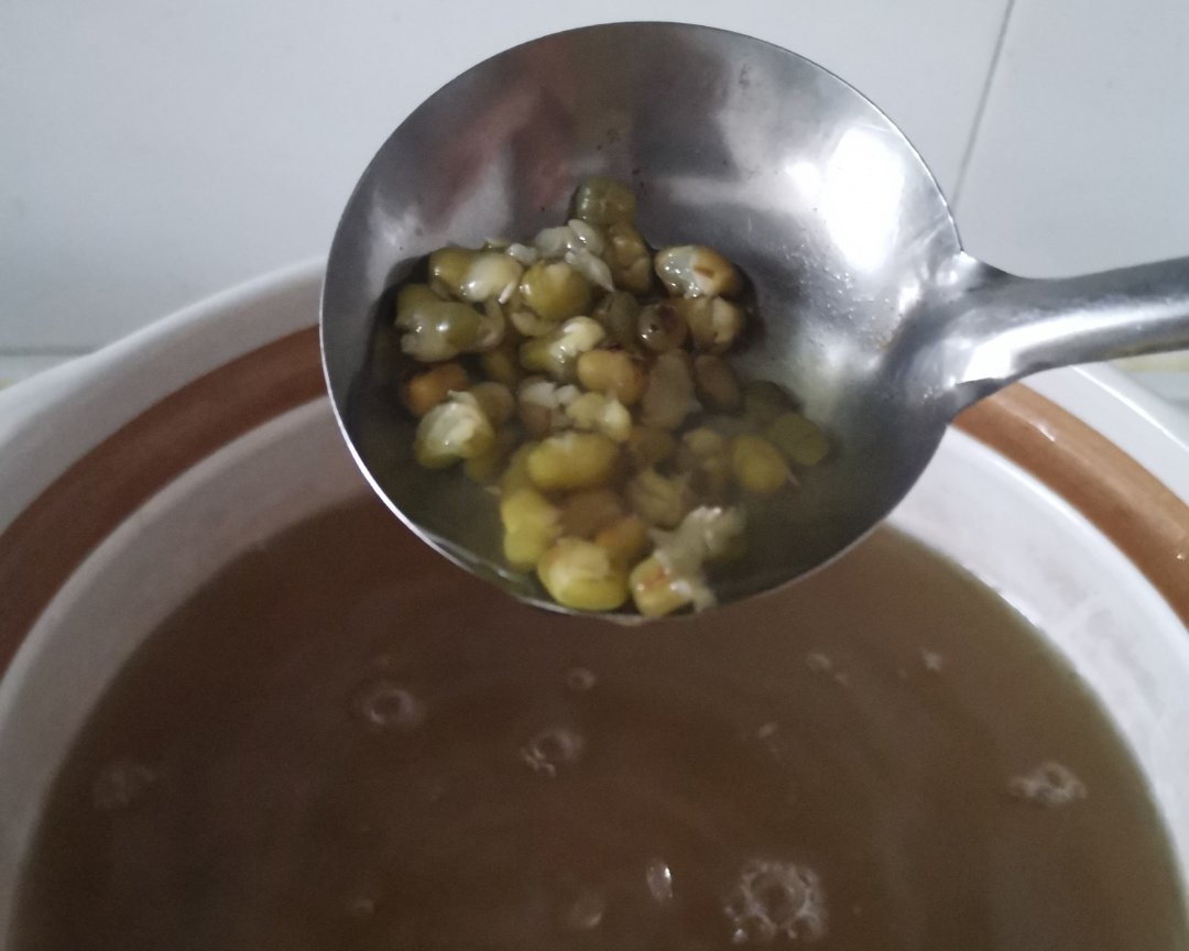 【吓火】冰爽绿豆甜汤的做法