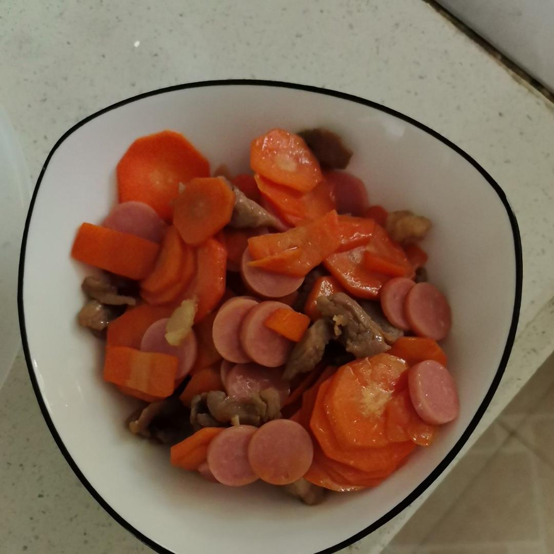 超下饭的胡萝卜炒肉