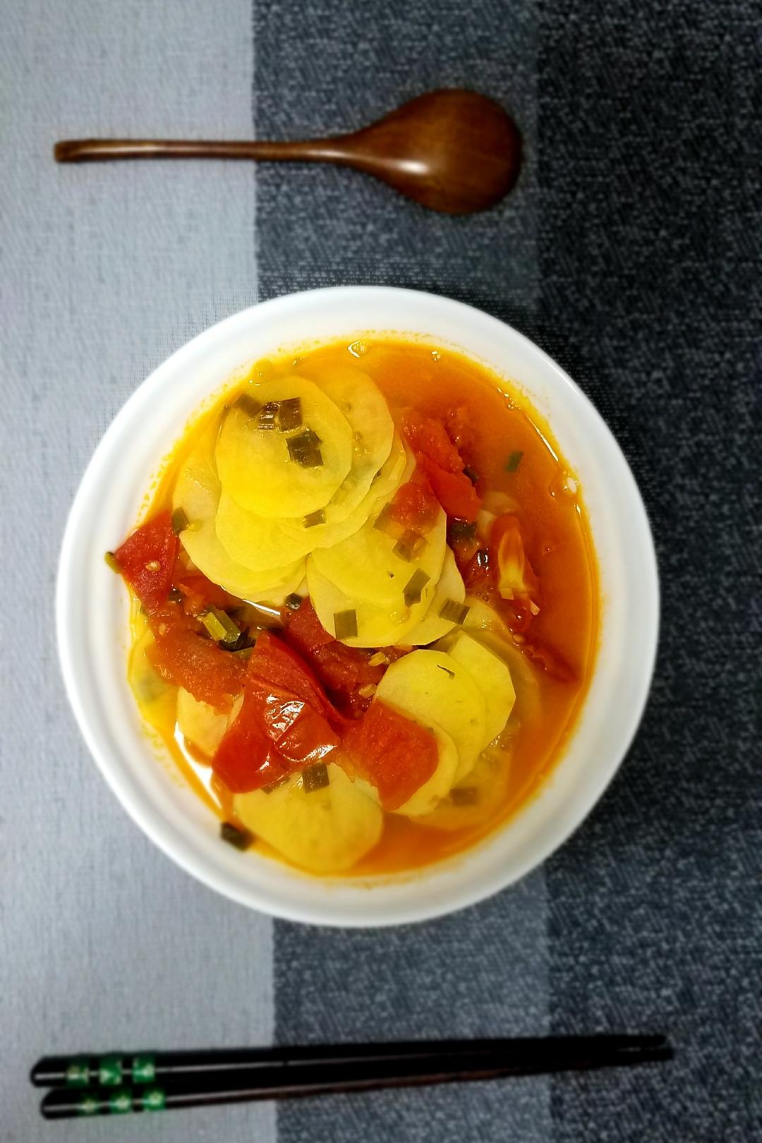西红柿土豆汤