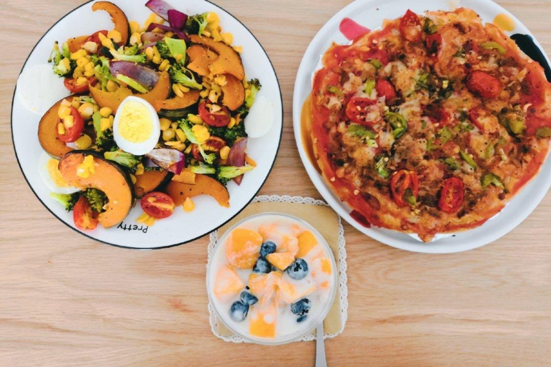 为未来而食——烤南瓜佐时蔬酱油炒饭