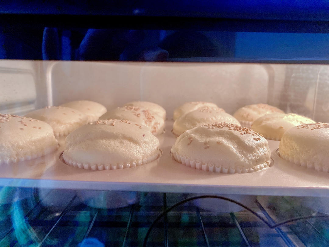 凉了也不回缩的戚风纸杯蛋糕🍰超级绵软 适合宝宝吃哦