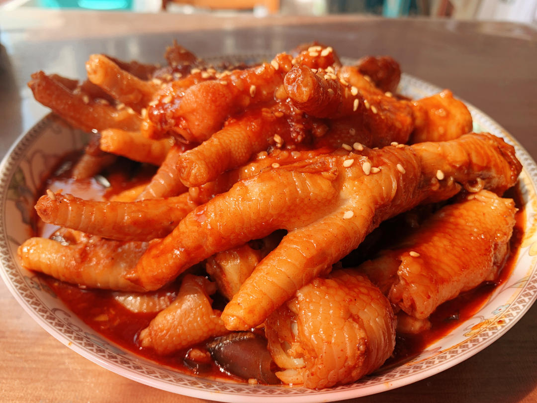 【🇰🇷韩式辣鸡爪图片】女神小厨娘_下厨房