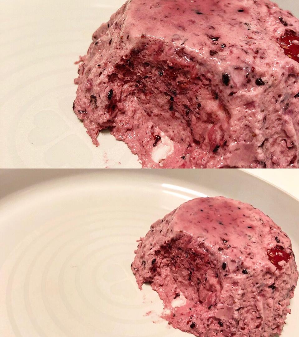 超快手低碳水桑椹慕斯