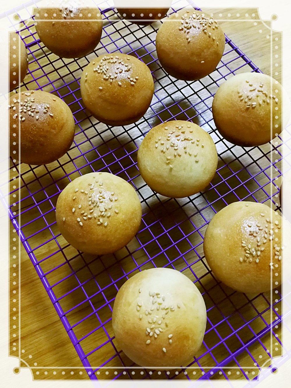 黄米蜜豆小餐包