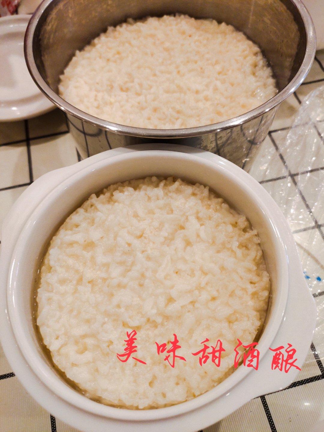 6分钟自制米酒【省事米酒最简易的打开方式】ヽ(•̀ω•́ )ゝ自制酒糟.醪糟.酒酿