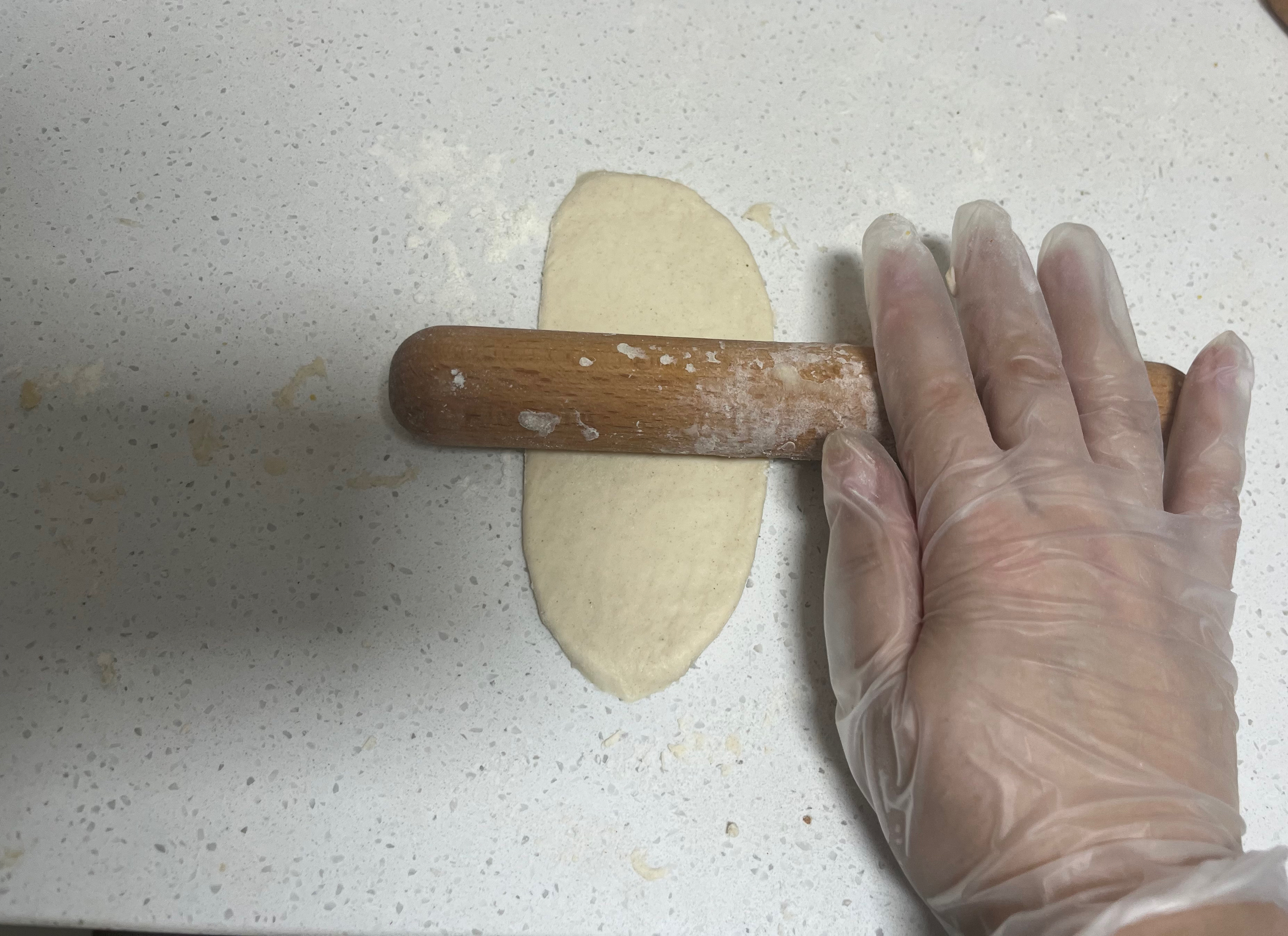 手揉法棍🥖 无油无糖 一次发酵 简单好操作~新手友好的做法 步骤10