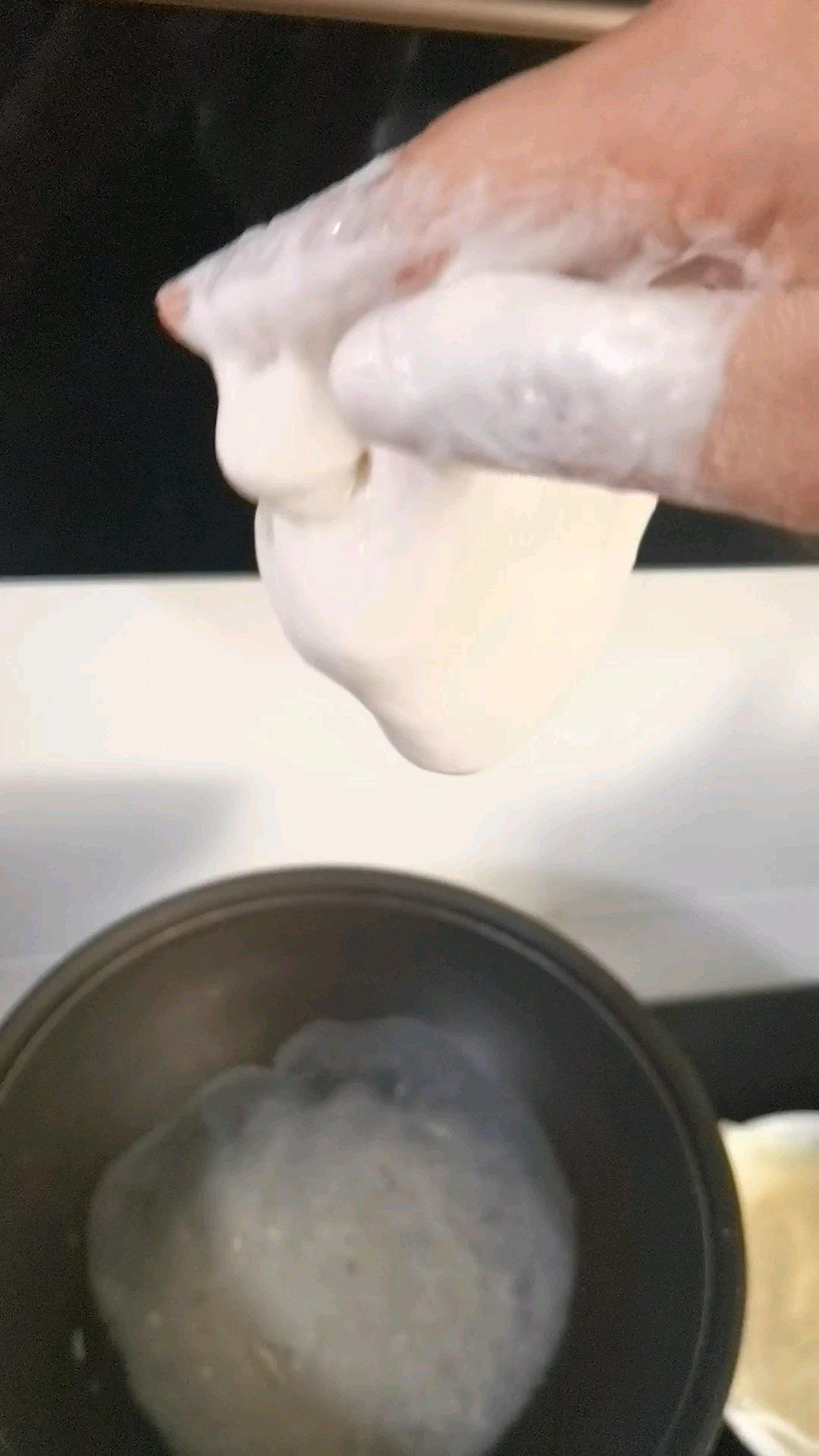 纯奶手撕吐司的做法 步骤1