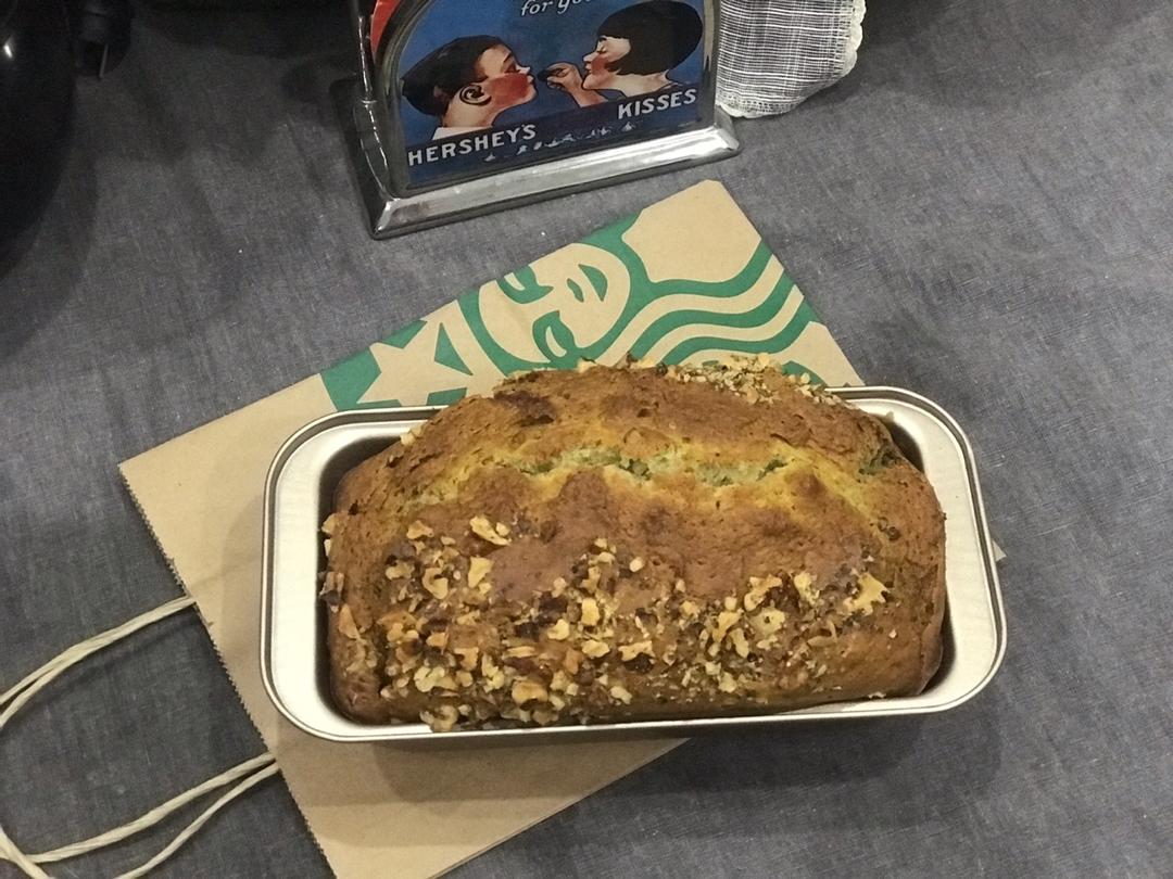 星巴克香蕉核桃蛋糕（starbucks banana walnut bread）