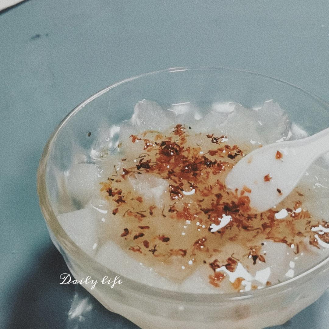 自制夏季小甜品‼️零失败‼️白凉粉版甜品