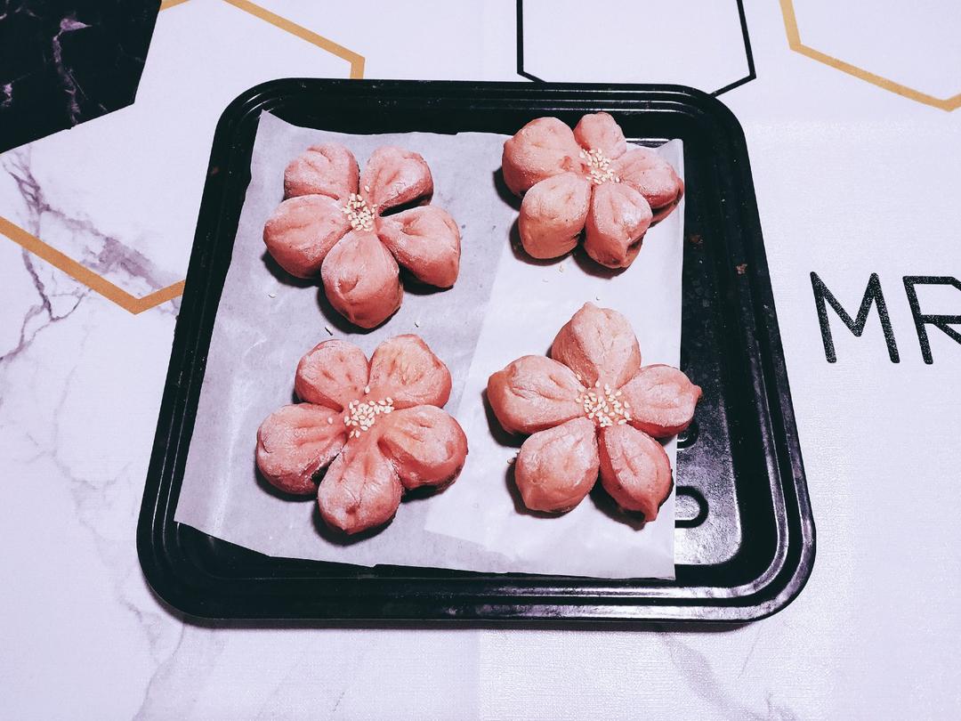 春风十里不如你🌸桃花面包🌸无需手套膜❗️低脂植物油‼️