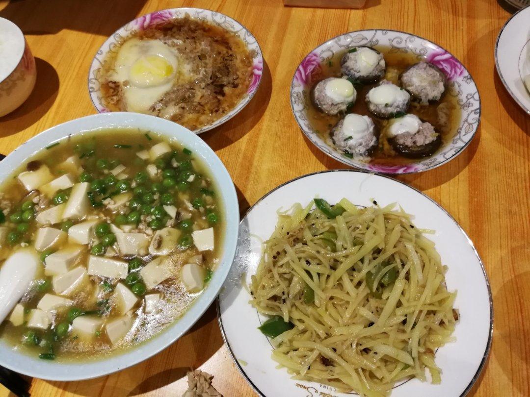 香菇肉末蒸鹌鹑蛋