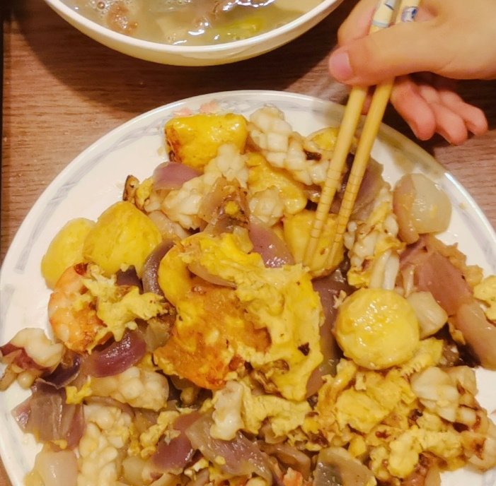 铁板海鲜日本豆腐 Seafood with Japanese Dofu