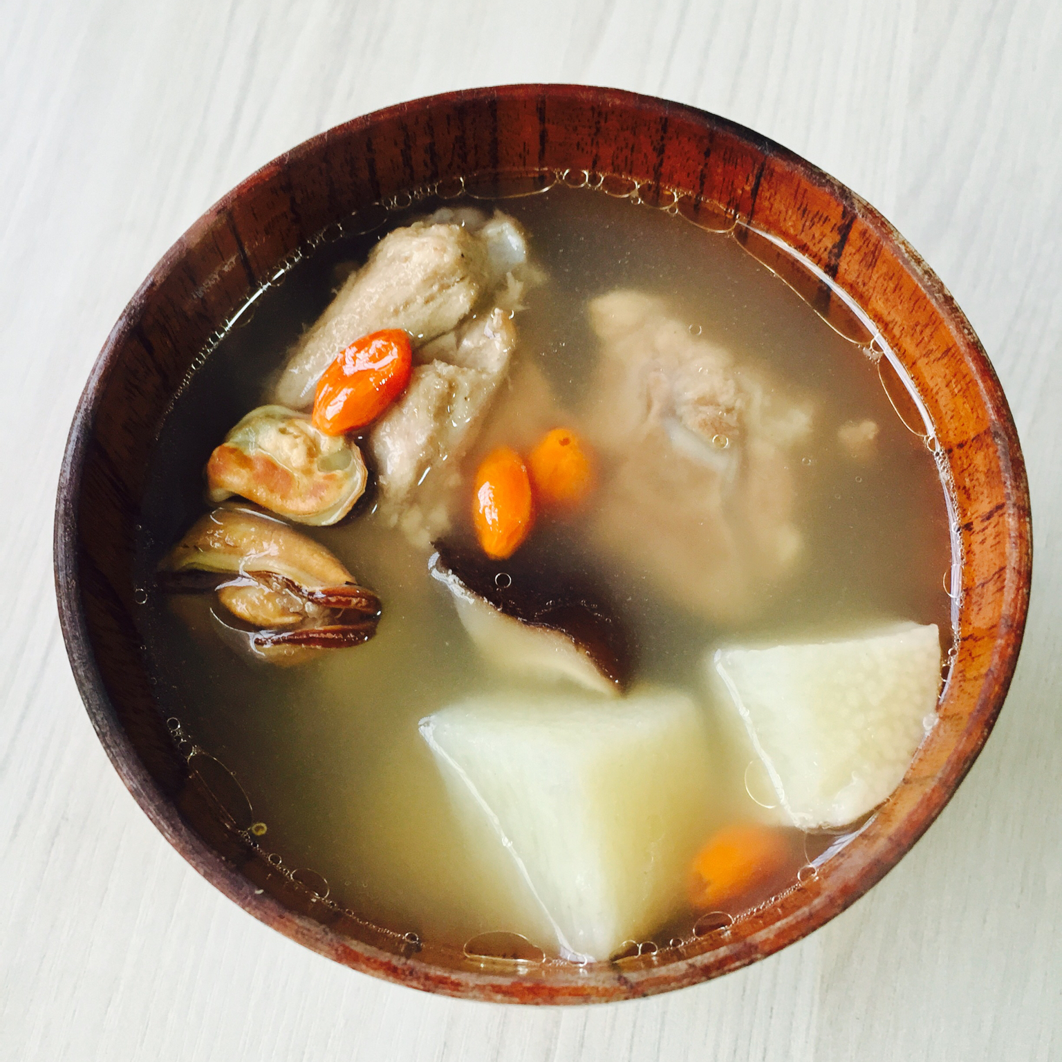 枸杞山药排骨汤